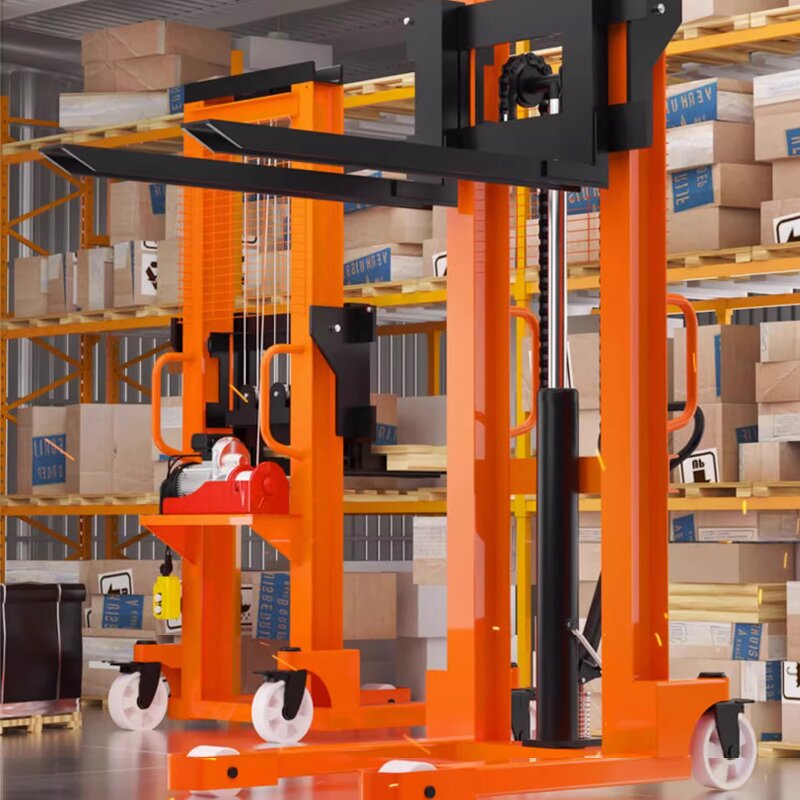 Electric Forklift Manufacturer - 1 Ton Pallet Stacker Customized AC Motor