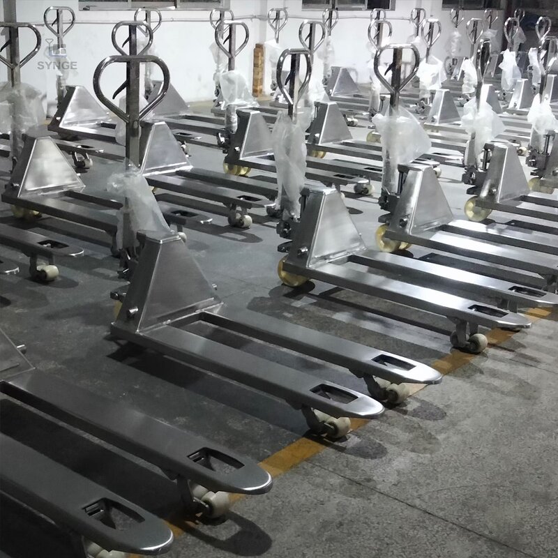 Manual Forklift Supplier - Silent Noiseless Non-Damaging Ground