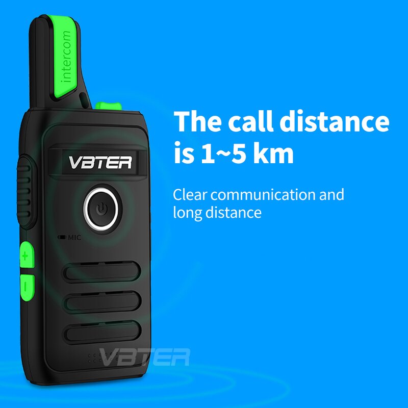 Professional Handheld Radio Manufacturer - VBTER WBT Mini Slim 5km Ran