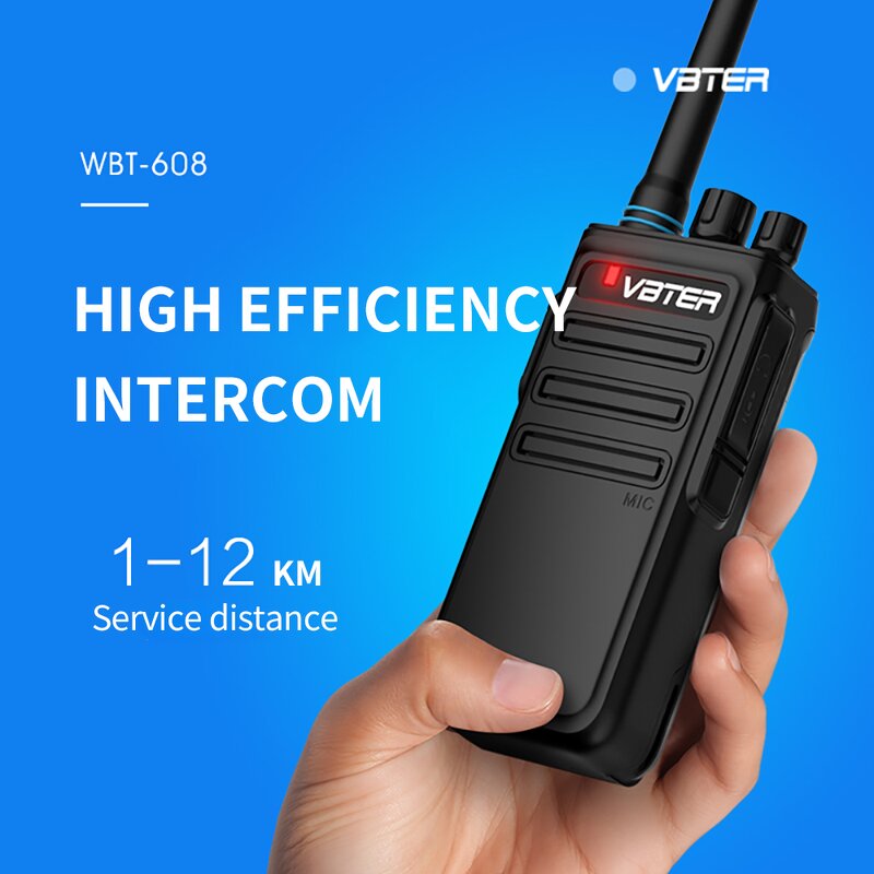 Professional Two-Way Radio Manufacturer - VBTER WBT-V8 Plus High-Power