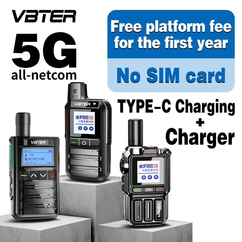 Professional Mini Portable Radio Supplier - VBTER 4G POC Long-Ran