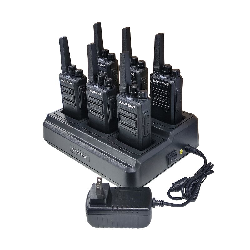 Dual Mode Radio Set Manufacturer - 6PCS Baofeng BD-V12B 10W GMSK