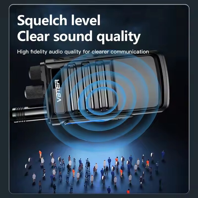 High Power Walkie-Talkie Manufacturer - VBTER WBT-508 15km 4800mAh