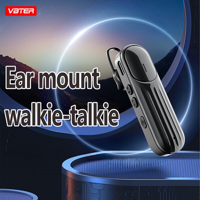 Mini Micro Wireless Headset Manufacturer - VBTER WBT-V8 Ear-Mounted 5W