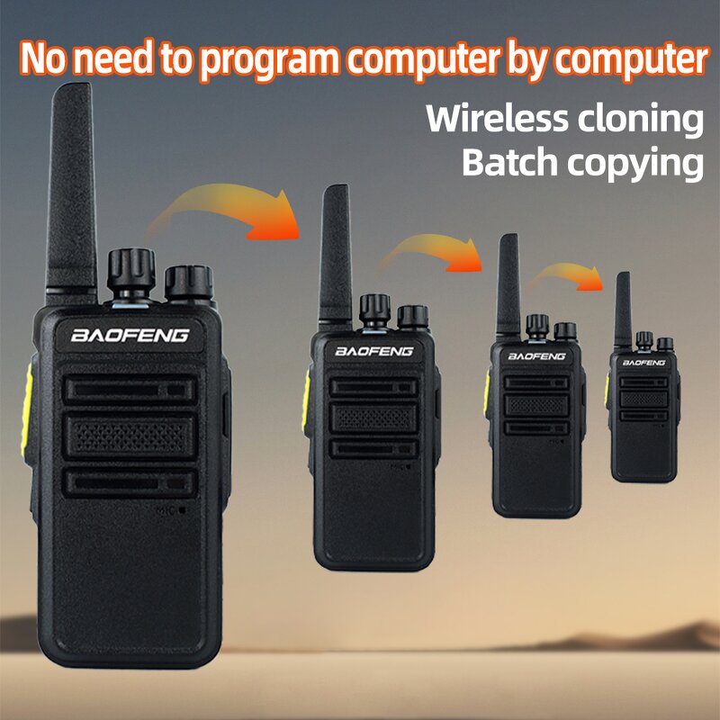 Dual Mode Radio Set Manufacturer - 6PCS Baofeng BD-V12B 10W GMSK