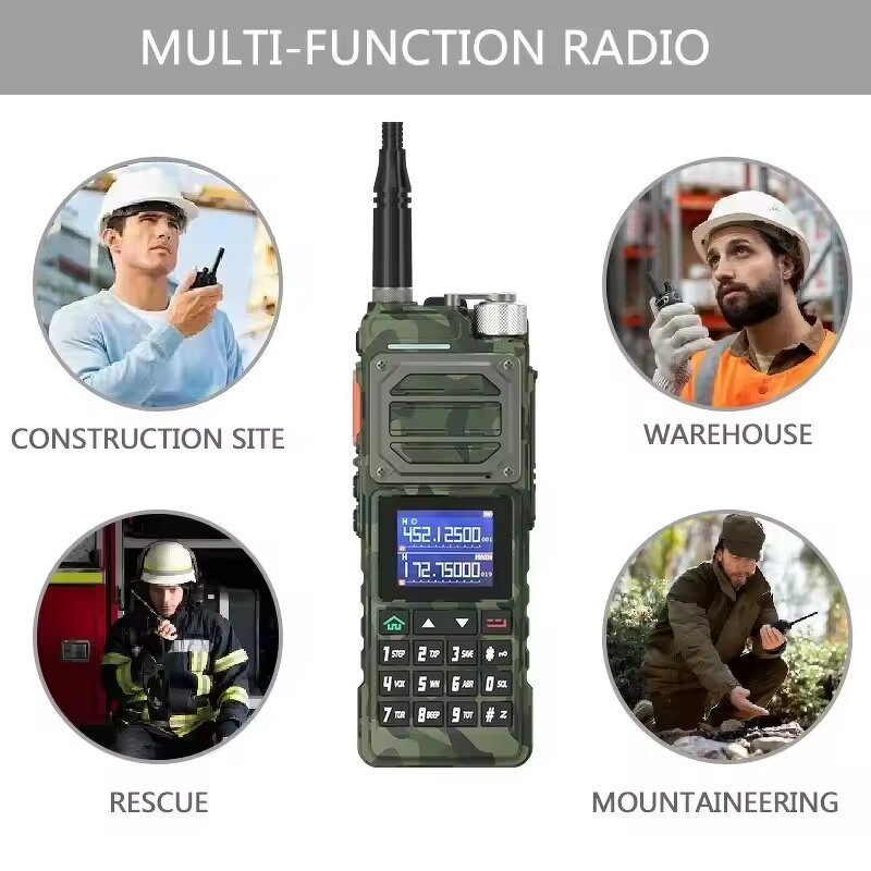 Walkie Talkie Manufacturer - BAOFENG UV-25M Groene Camo Hoog vermogen
