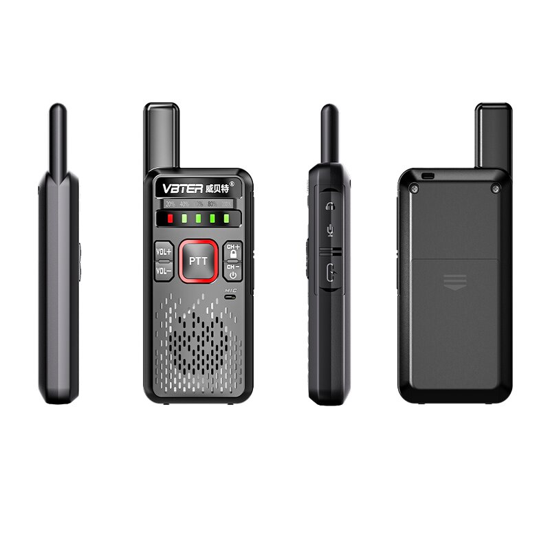 Mini FM Radio Walkie-Talkie Supplier - VBTER WBT-V1 High-Power Long Range
