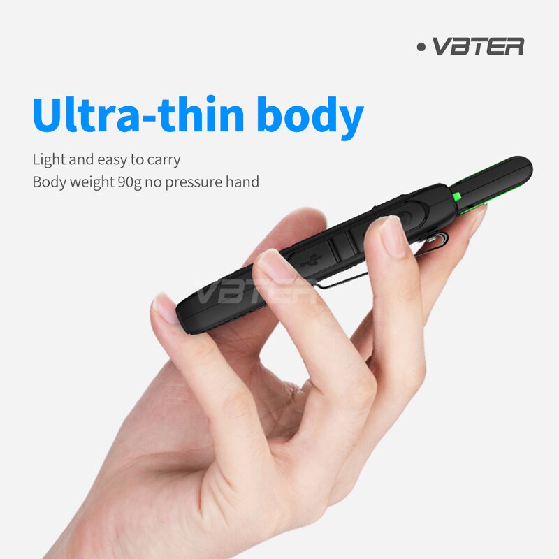 Professional Handheld Radio Manufacturer - VBTER WBT Mini Slim 5km Ran