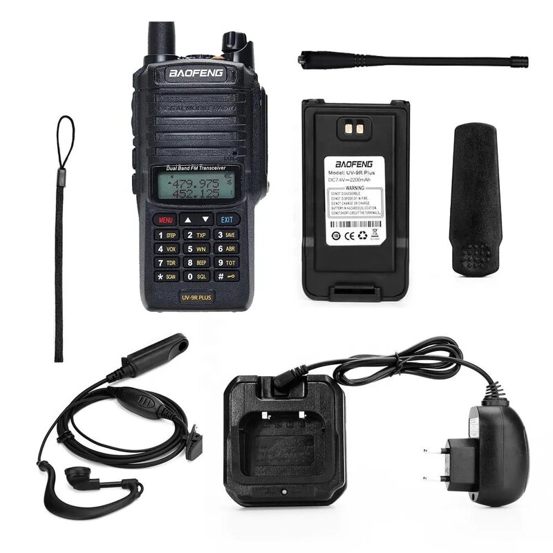 Dual Band Two Way Radio Manufacturer - Baofeng UV-9R Plus Waterproof
