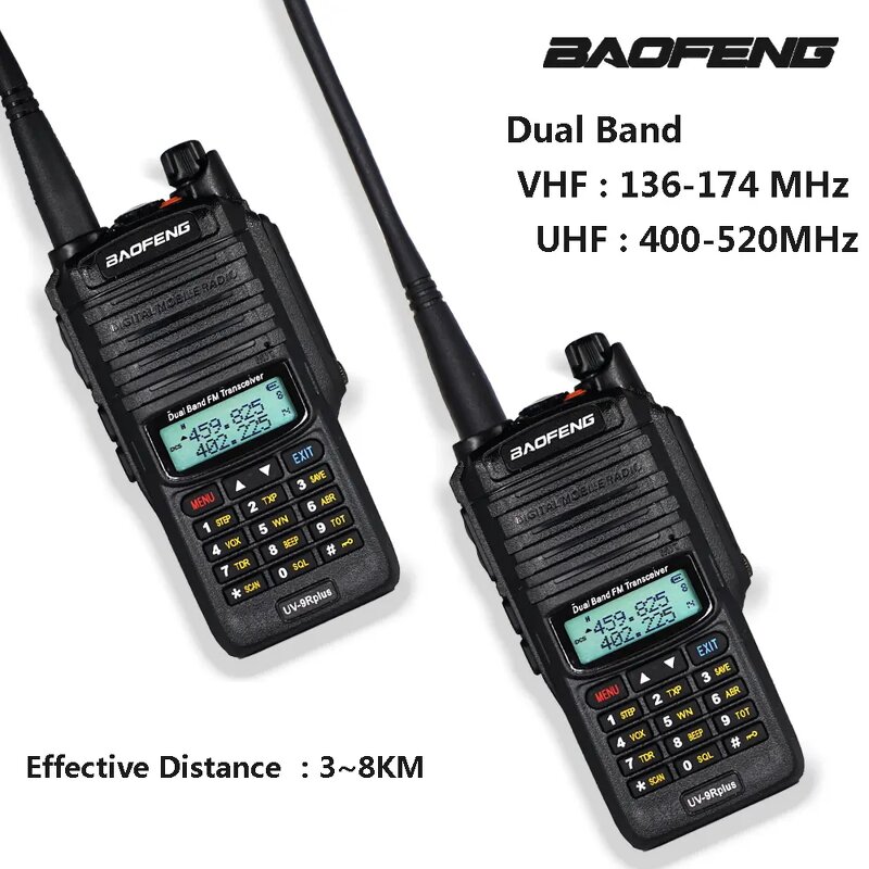 Dual Band Two Way Radio Manufacturer - Baofeng UV-9R Plus Waterproof
