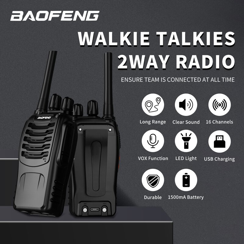 Hospital Walkie Talkie Supplier - Baofeng BF-888S Usage Scenario
