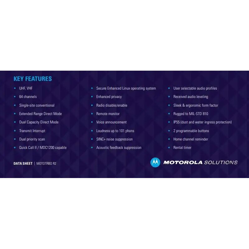 Portual Dual Band Radio Supplier - R2 Handheld Ip55 SINC Noise