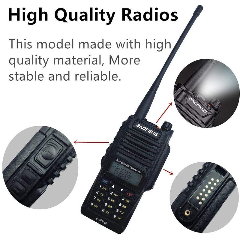 Waterproof Walkie Talkie Manufacturer - Cheap Baofeng UV-9R Plus 5W
