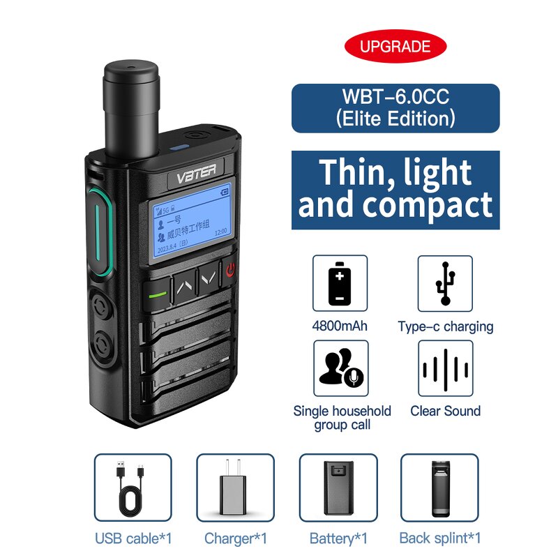 Professional Mini Portable Radio Supplier - VBTER 4G POC Long-Ran