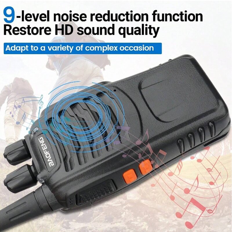UHF Handheld Walkie Talkie Supplier - BAOFENG BF-888S 400-470MHz 2W