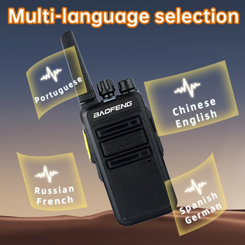 Dual Mode Radio Set Manufacturer - 6PCS Baofeng BD-V12B 10W GMSK