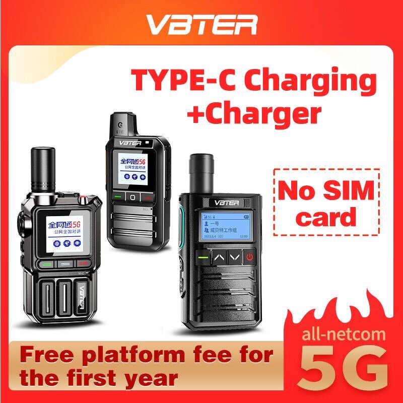 Professional Mini Portable Radio Supplier - VBTER 4G POC Long-Ran