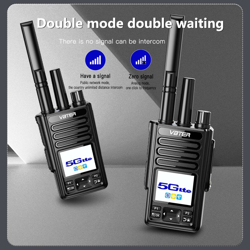 Portable 4G PoC Radio Manufacturer - VBTER Global Mini Two-Way Long Ran
