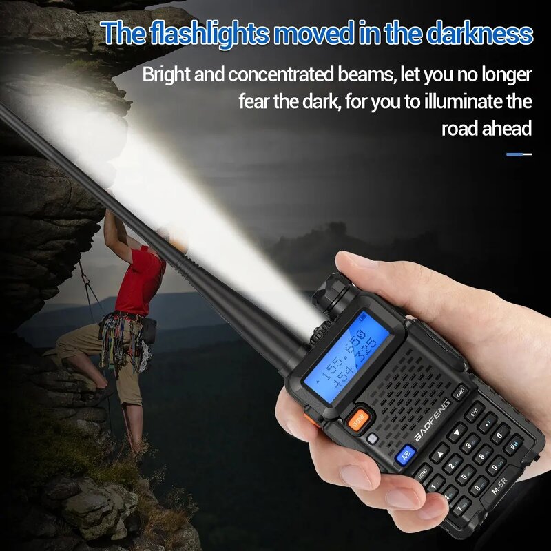 Walkie - Talkie Supplier - Baofeng UV-5RX M-5R Multiband 1800mAh