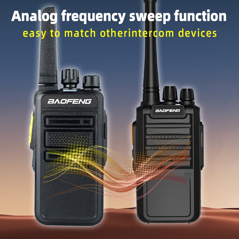 Dual Mode Walkie Talkie Manufacturer - 2PCS Baofeng BD-V12B 10W Output