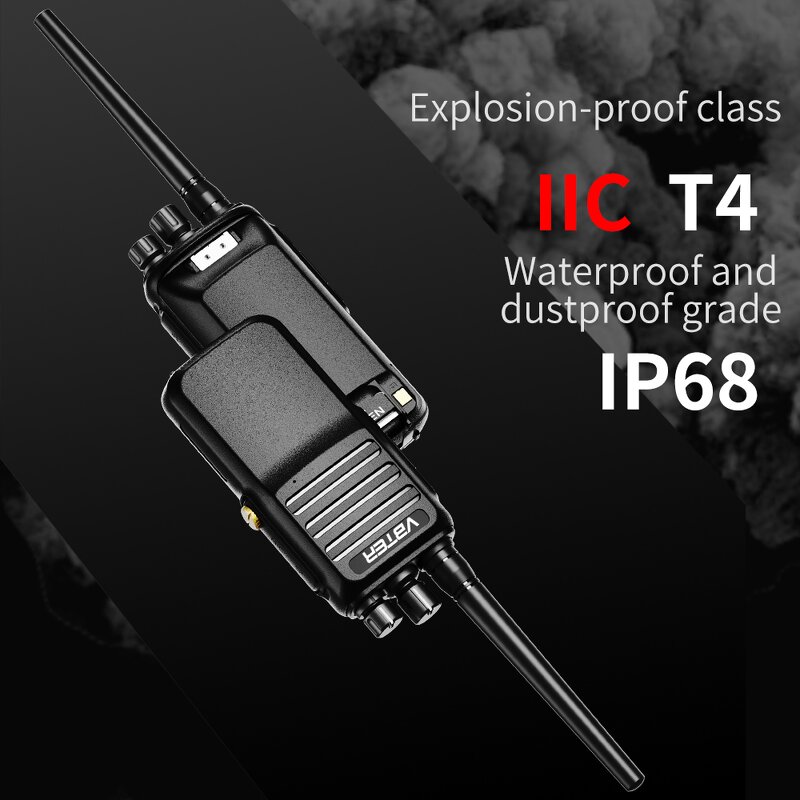 Explosion-Proof Walkie Talkie Supplier - VBTER GP368 IC T4 Certified