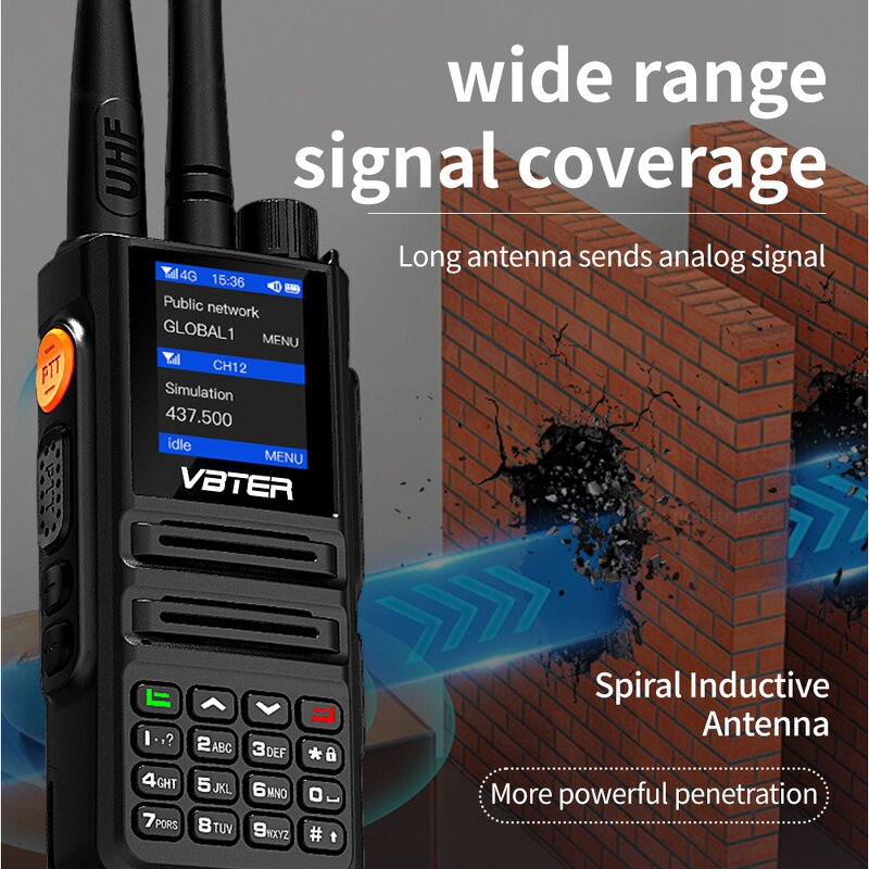 4g Sim Card Radio Supplier - VBTER Zello WBT-889 Network Cell Phone