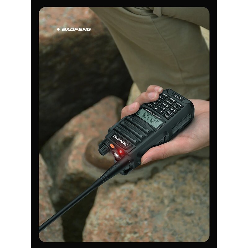 High-Power Walkie Talkie Supplier - Baofeng Uv 9r Plus 8W Dual Band