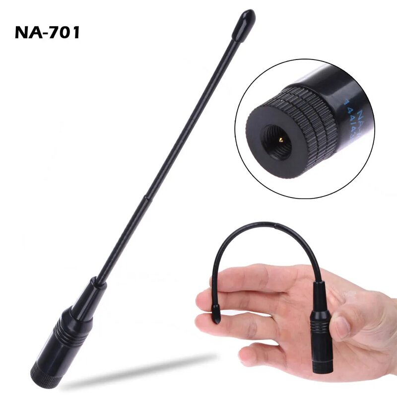 Dual band hf antenna Supplier - Nagoya NA-701 female male for baofeng