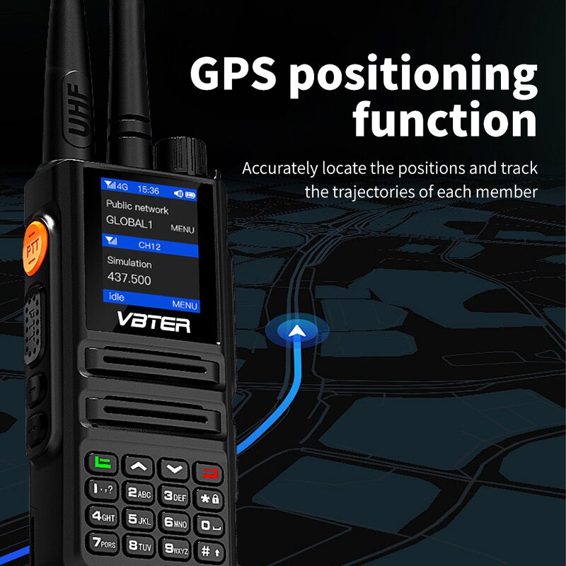 4g Sim Card Radio Supplier - VBTER Zello WBT-889 Network Cell Phone