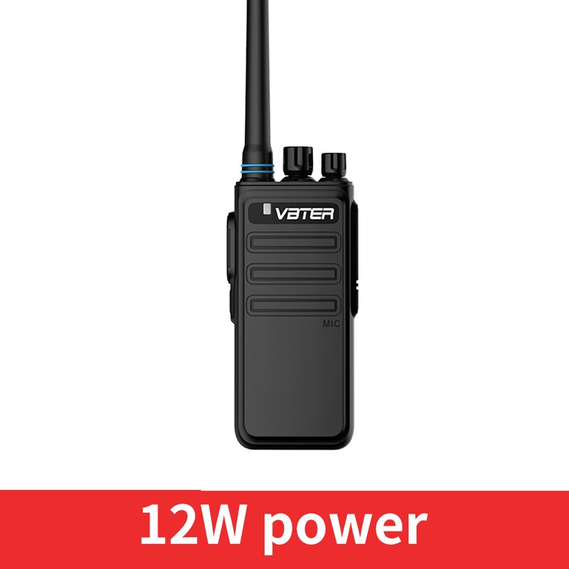 UHF Two-Way Radio Supplier - VBTER WBT-V8 Plus 12W 15km 4800mAh