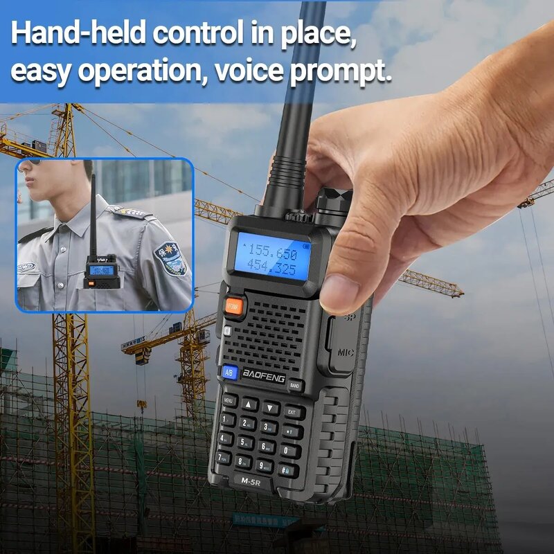 Walkie - Talkie Supplier - Baofeng UV-5RX M-5R Multiband 1800mAh