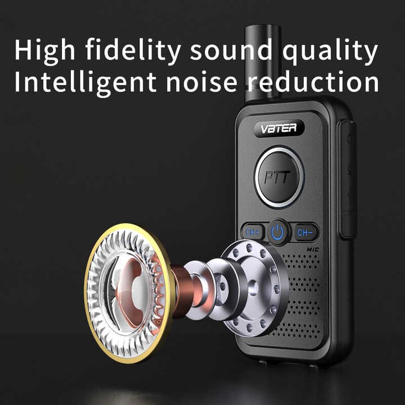 Two-Way Walkie-Talkie Manufacturer - VBTER 2pcs WBT-V1 Plus Handheld