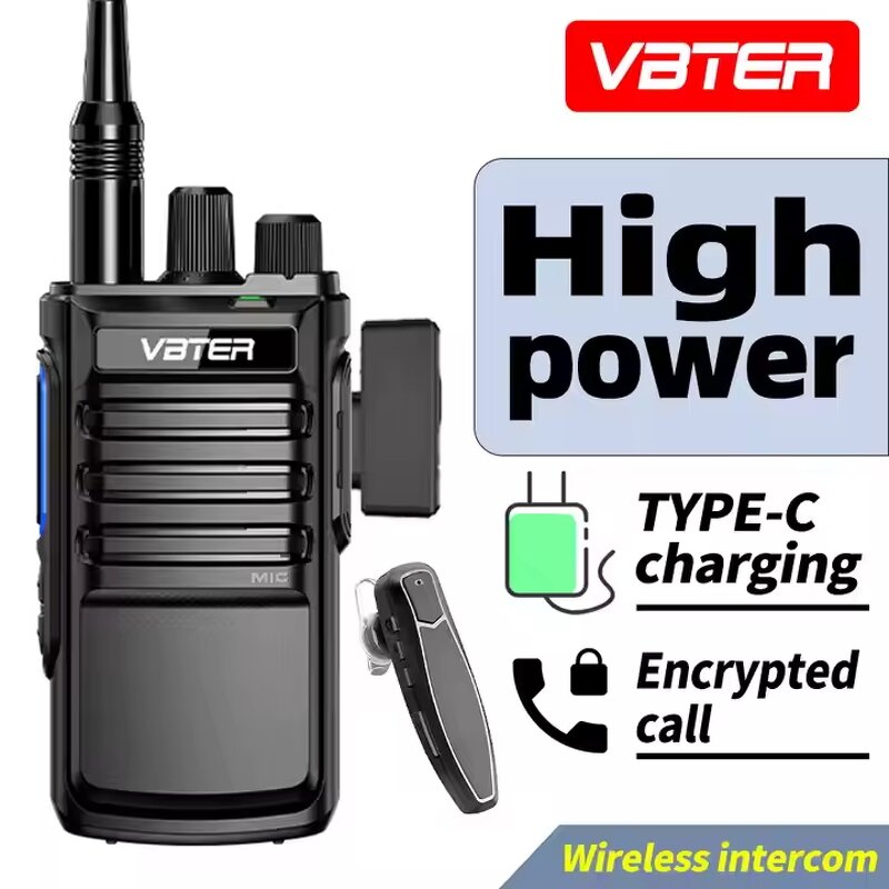 High Power Walkie-Talkie Manufacturer - VBTER WBT-508 15km 4800mAh