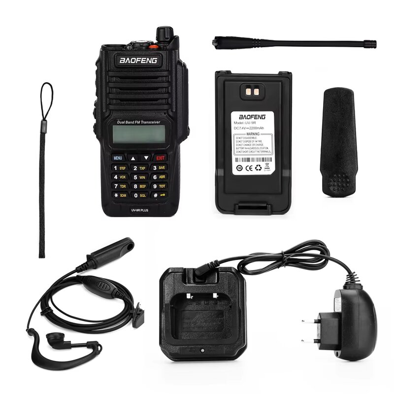 High-Power Walkie Talkie Manufacturer - Baofeng UV-9R Plus 8W Dual Band