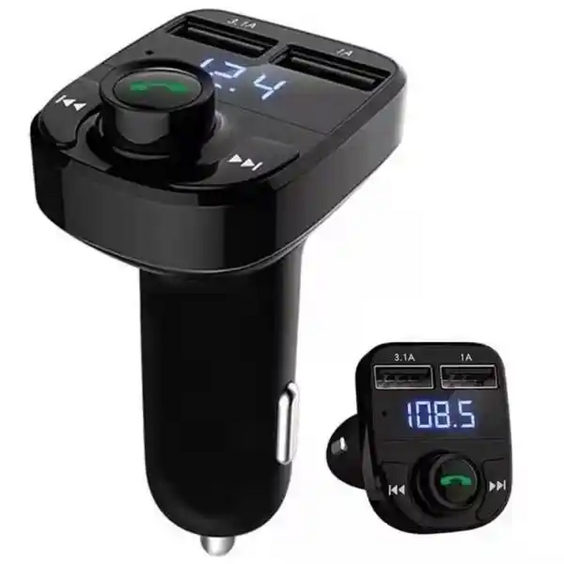 Car Charger Supplier - Dual Usb Smartphone Charger Fm Transmitter