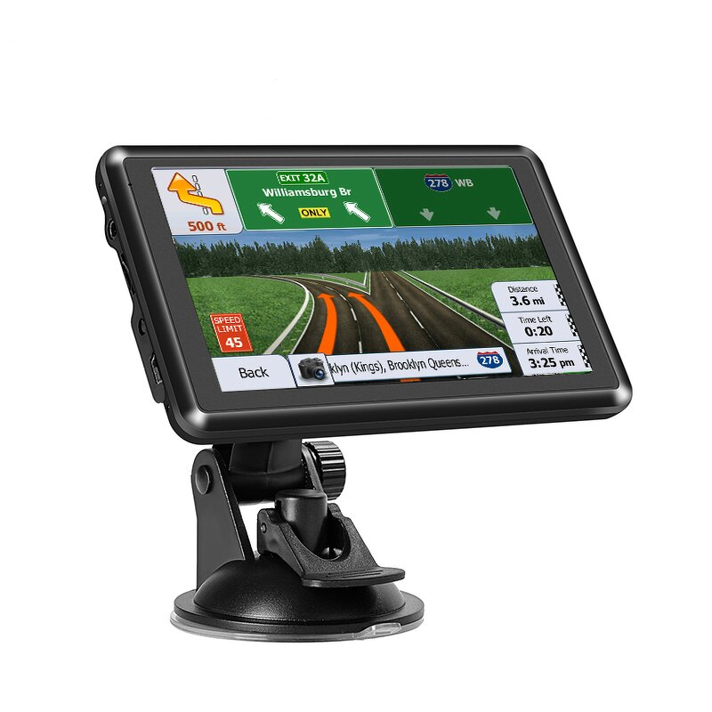 Vehicle Navigator Supplier - Portable 5 Inch HD Touch Free Map