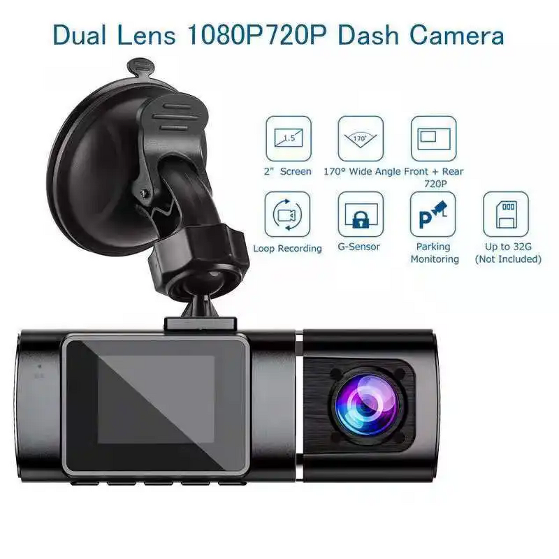 Driving Recorder Manufacturer - Car DVR Night Vision 1080P Dual Lens