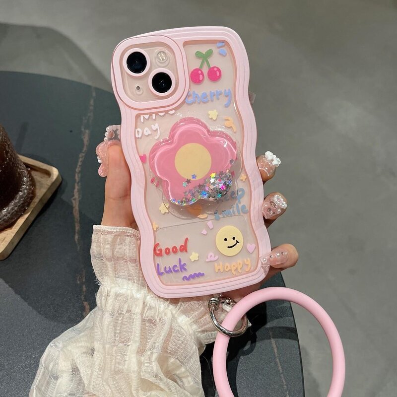 Protective Case Factory - Cute Ring Bracket for Apple iPhone 7-14