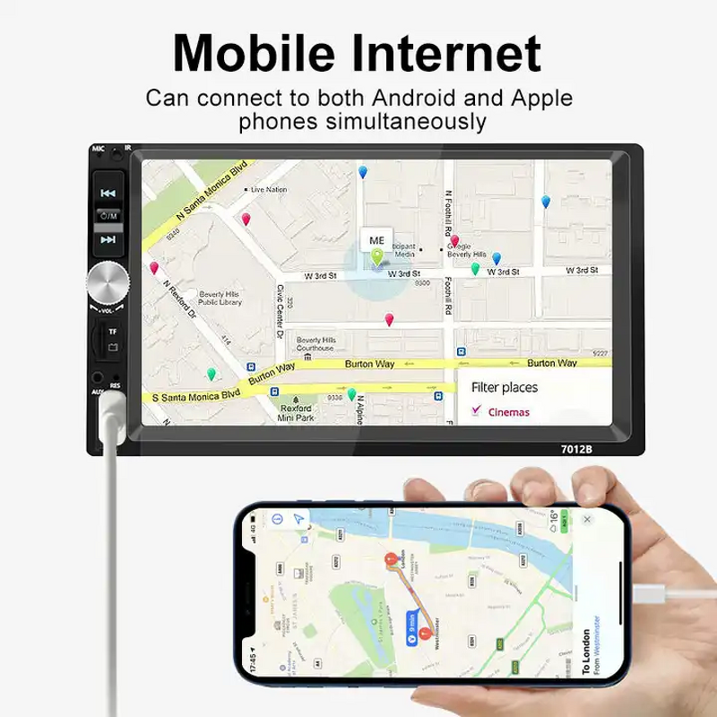 Car Radio Manufacturer - 2 Din Android Auto Carplay 7 Inch Touch