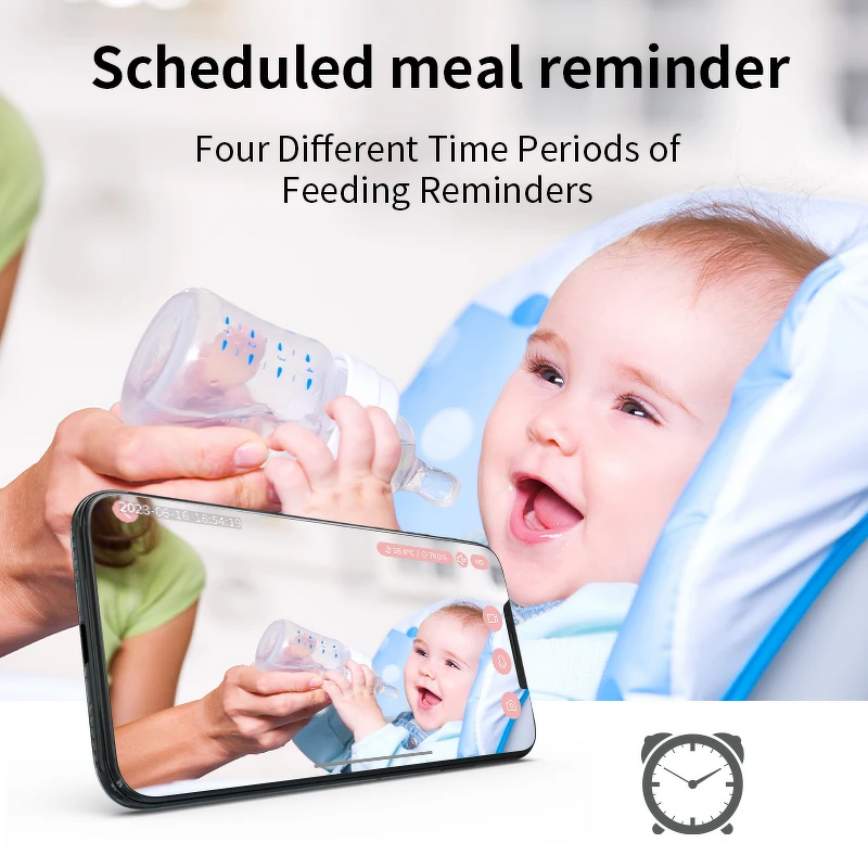 Wifi IP Camera Supplier - 4MP HD Tuya Night Vision Baby Monitor