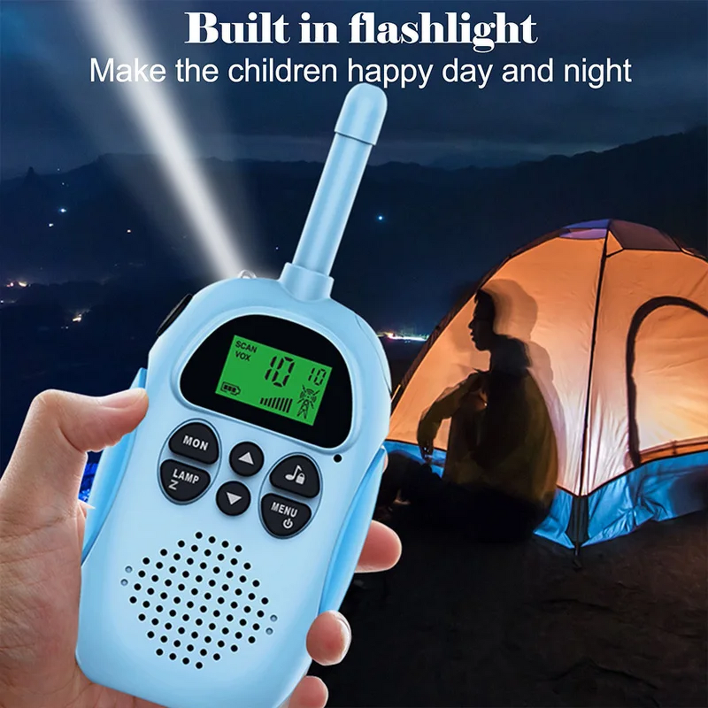 Walkie Talkie Toy Factory - Handheld 3KM 22 Channels with Flash Light