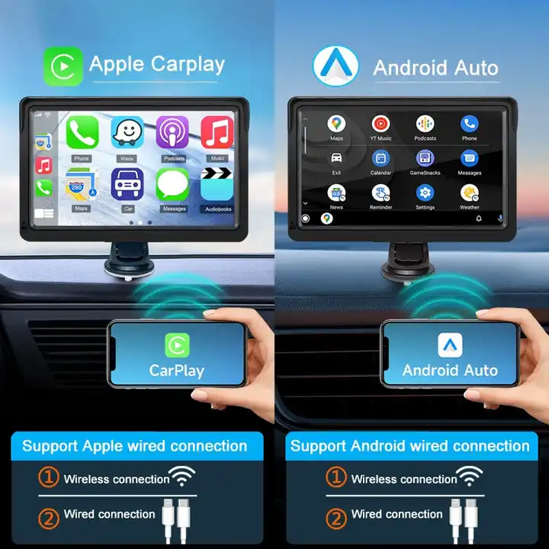 Car Navigation Display Manufacturer - Portable 7inch Wireless Android Auto