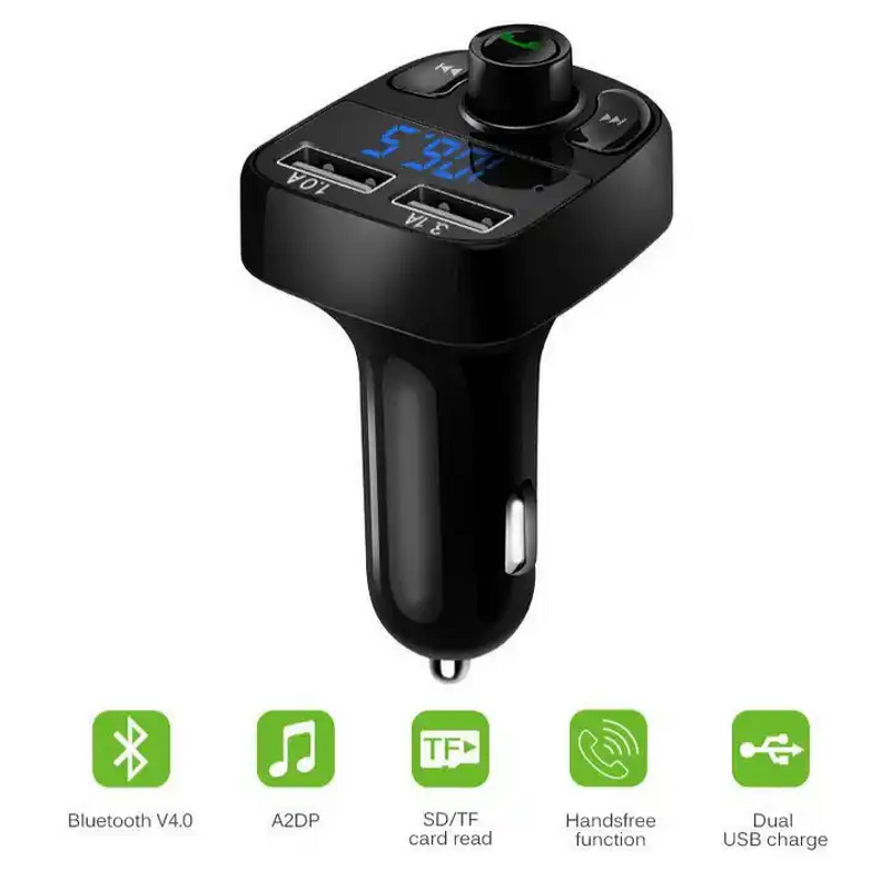 Car Kit Supplier - New Double USB Charger Fm Transmitter MP3