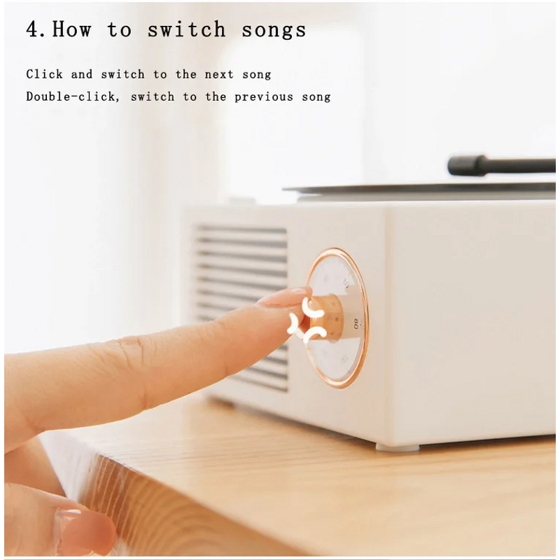 Record Player Speaker Factory - Vinyl Bluetooth Retro Portable Steel