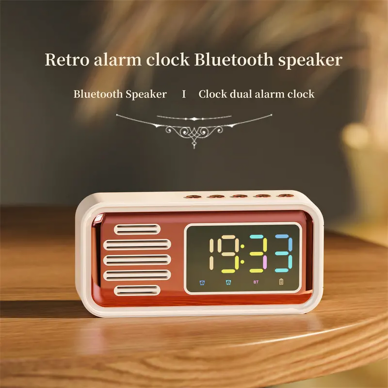 Wireless Speaker Manufacturer - Rechargeable Stereo Subwoofer Radio Alarm