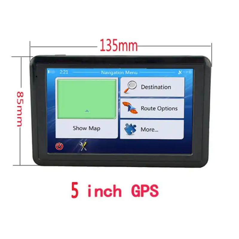 GPS Navigator Supplier - Portable 5 Inch HD Car Truck GPS