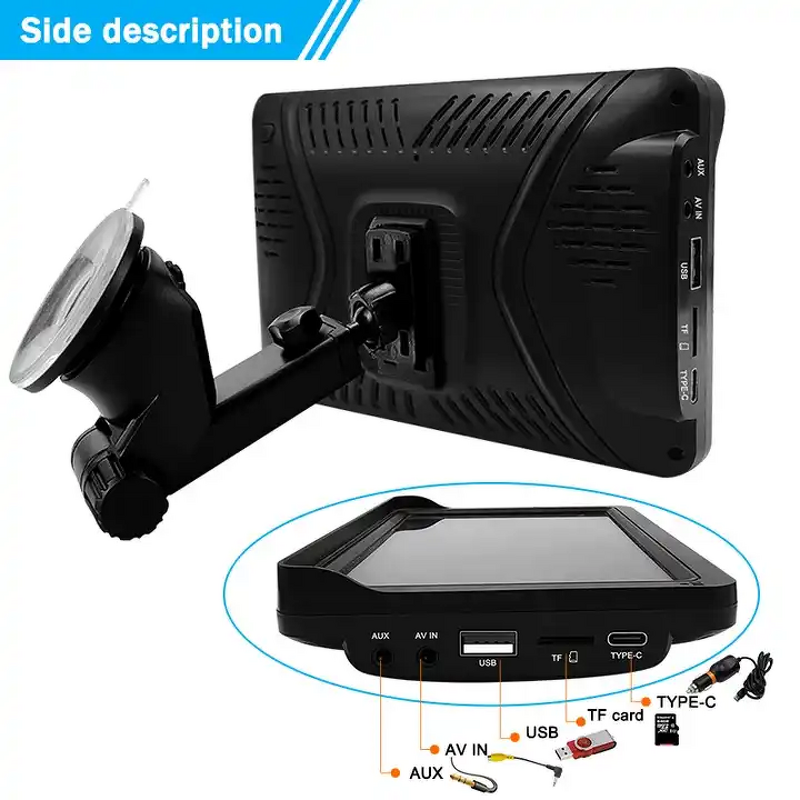 Car Navigation Display Manufacturer - Portable 7inch Wireless Android Auto