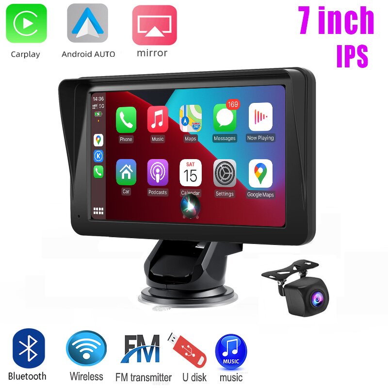 Car Stereo Factory - 7 Inch HD Carplay Android Auto MP5 Player