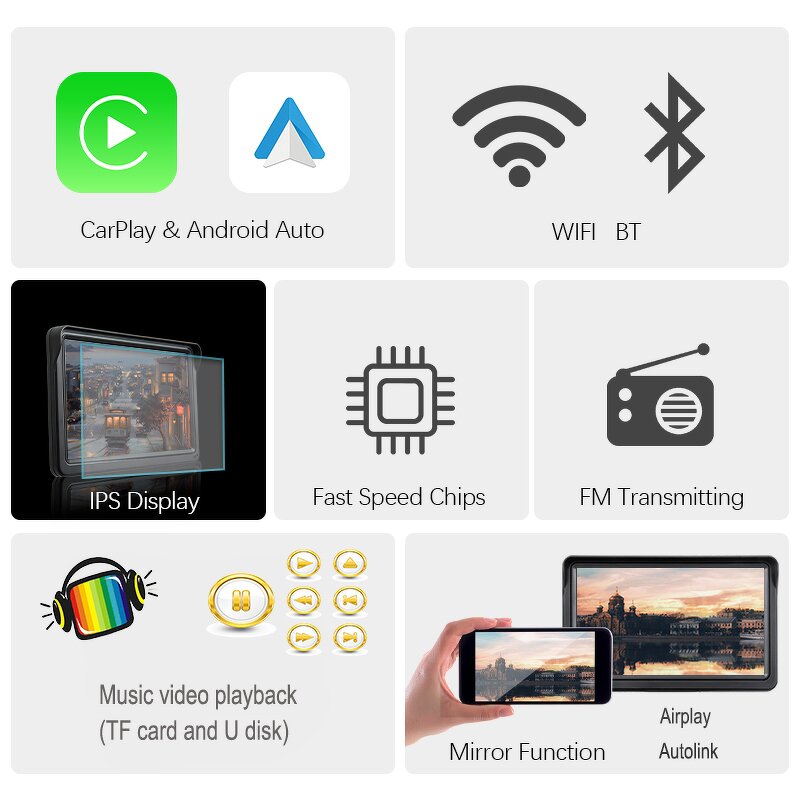 Car Player Manufacturer - 7 Inch Touch Screen Car GPS Navigation