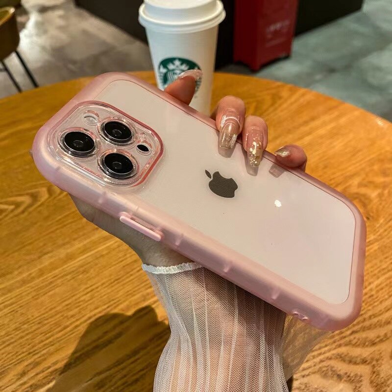 Shockproof Phone case Supplier - High Quality Fashion Simple Transparent